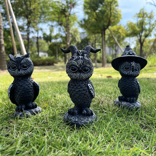 Halloween Magic Owl Resin Crafts