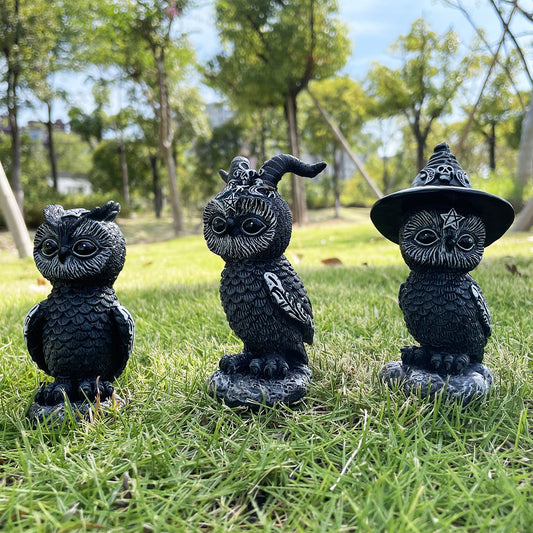 Halloween Magic Owl Resin Crafts